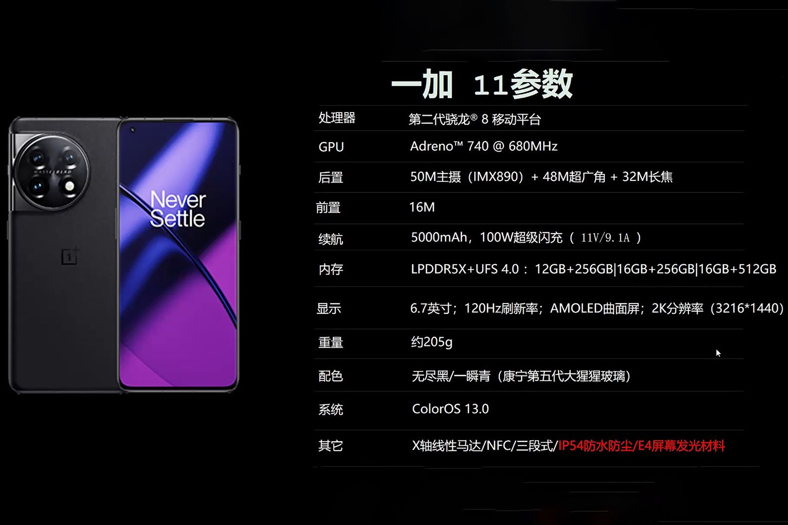 OnePlus 11 leaked in full - specifications, pics, the lot photo 3