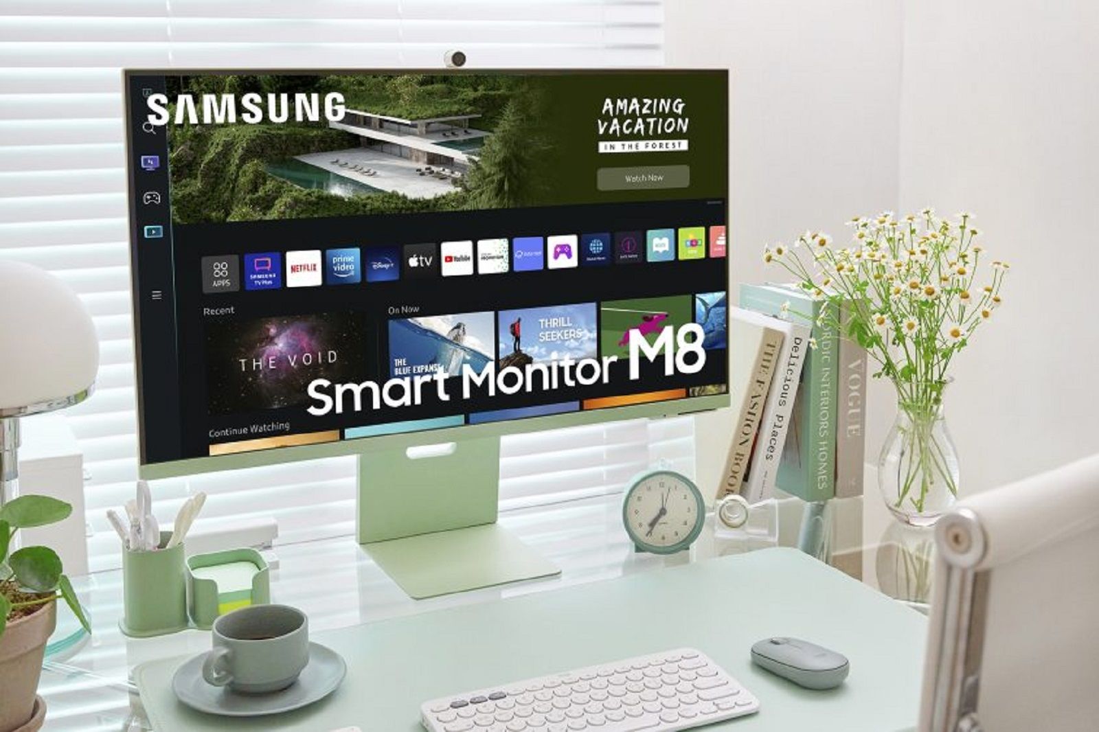 Samsung's Smart Monitor M8 makes it easier to access even more content and get more done photo 1