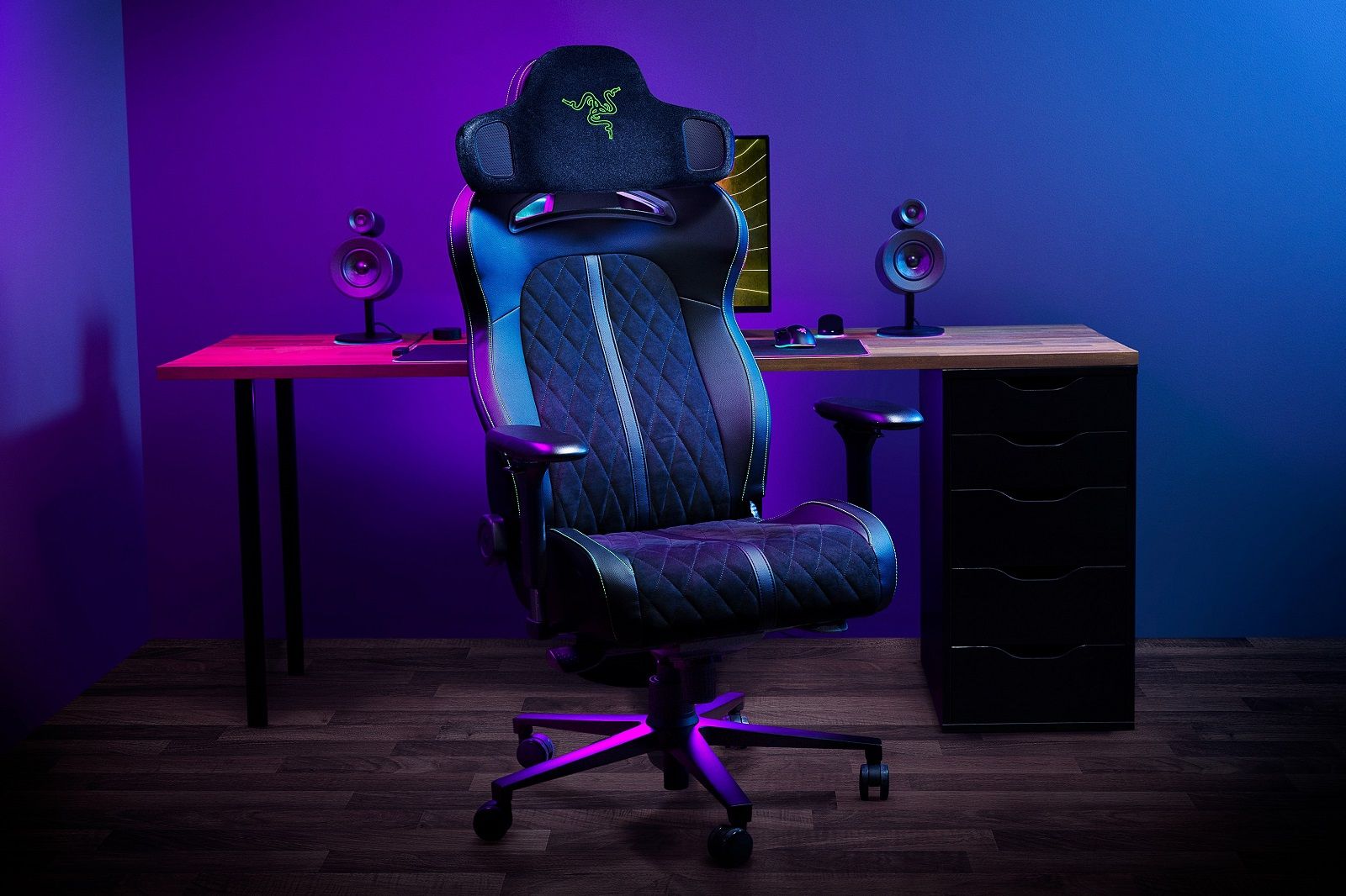 Razer's latest bonkers concept is a gaming chair with built-in near-field surround sound photo 1