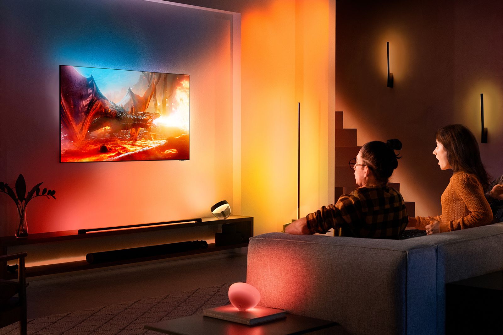 Philips Hue Sync TV app coming for Samsung TVs, matches your lighting with on-screen action photo 1