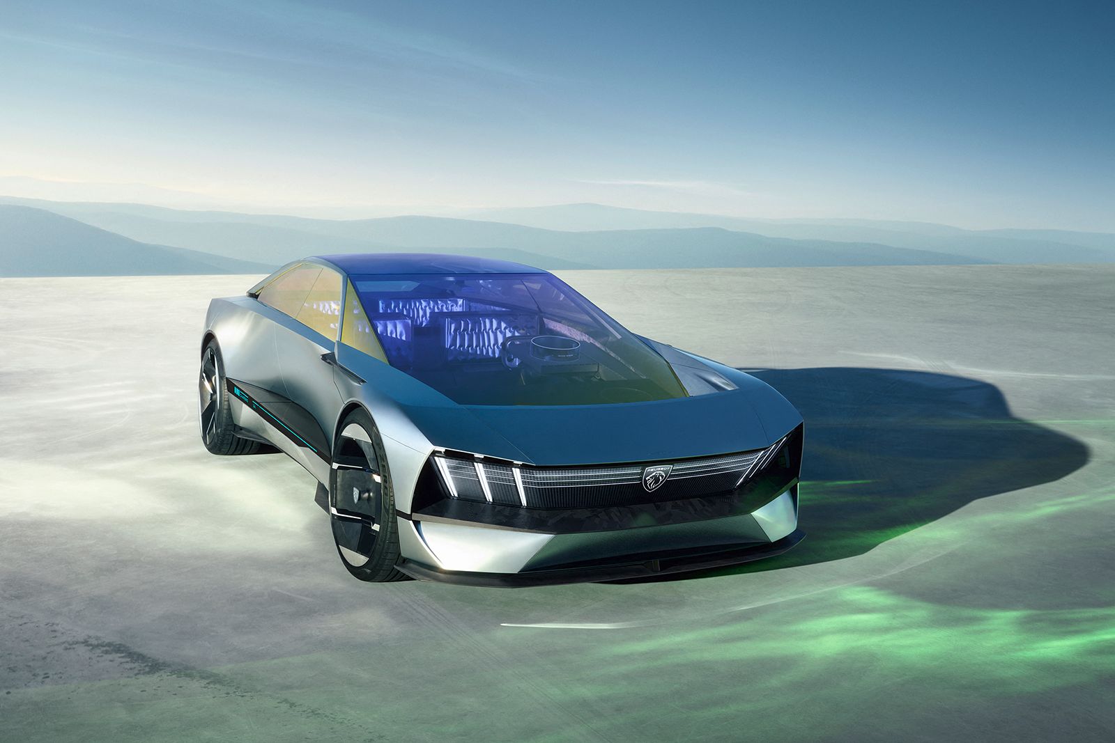 Peugeot Inception concept EV is about as sleek as it gets photo 1