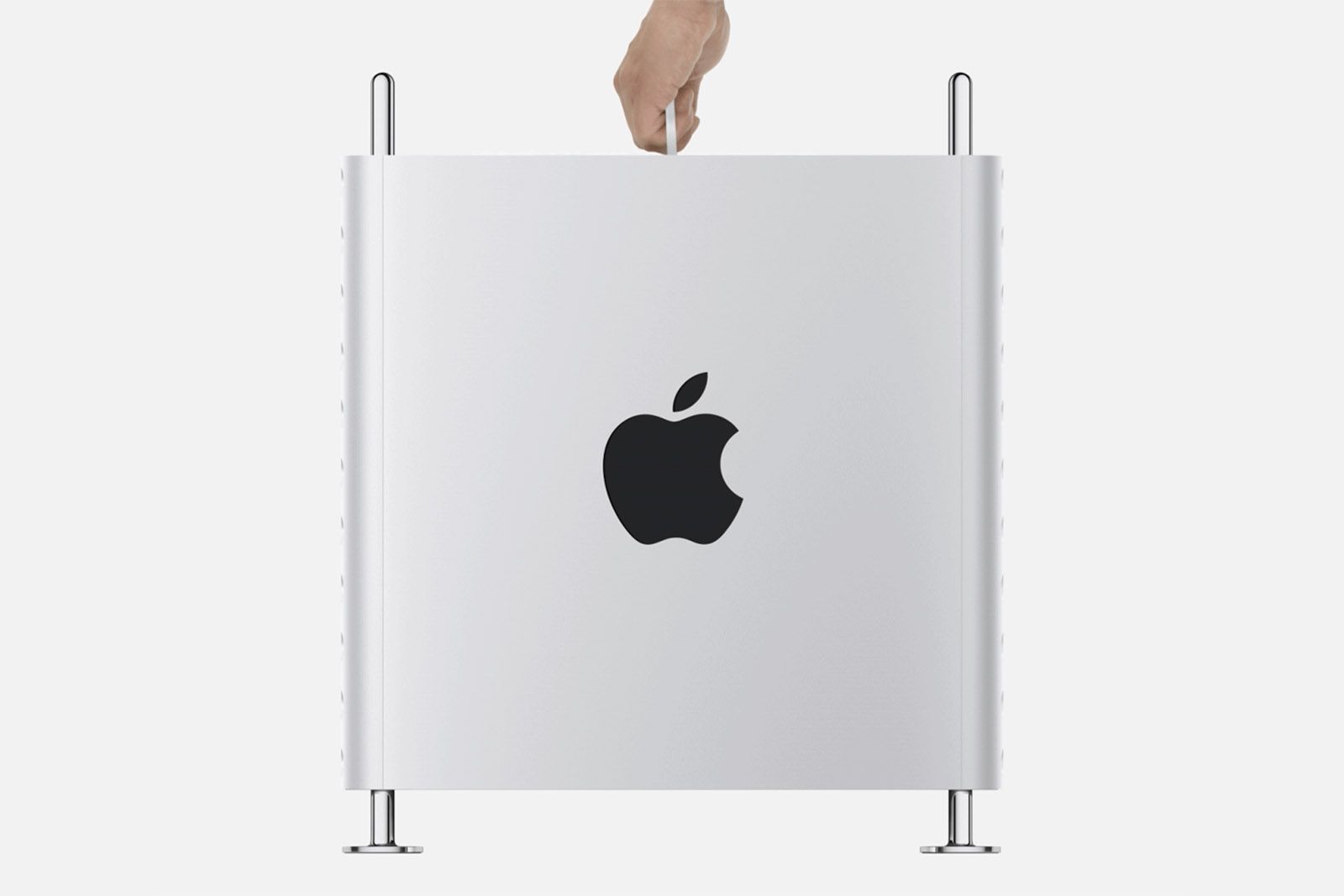 Mac Pro with hand