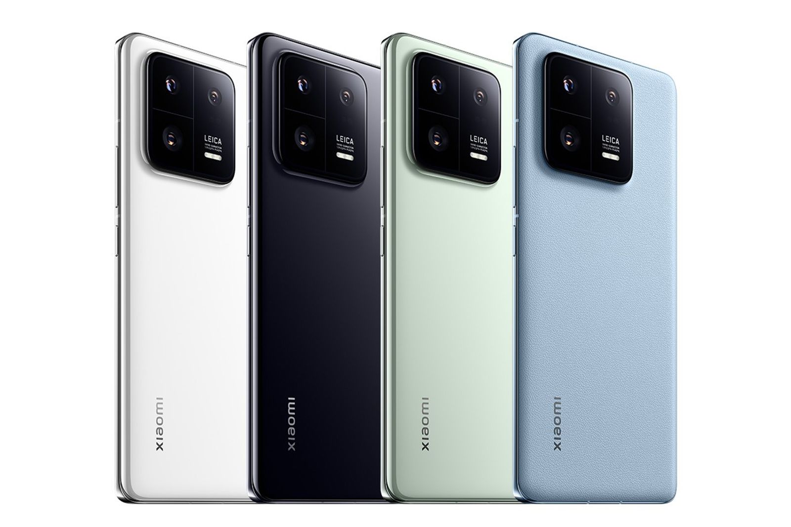 Xiaomi 13 Pro in four colours