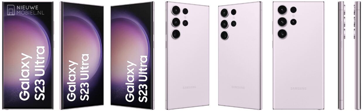 Samsung Galaxy S23 Ultra lilac