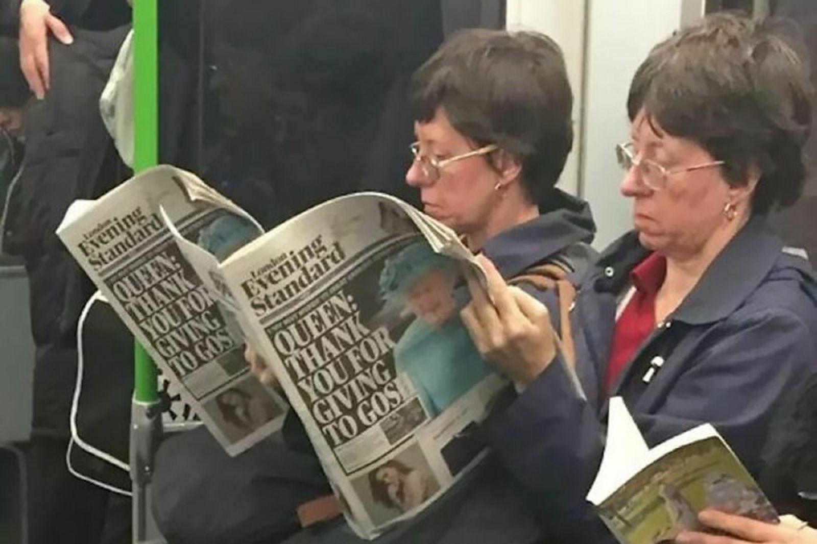 doppelgangers on a train