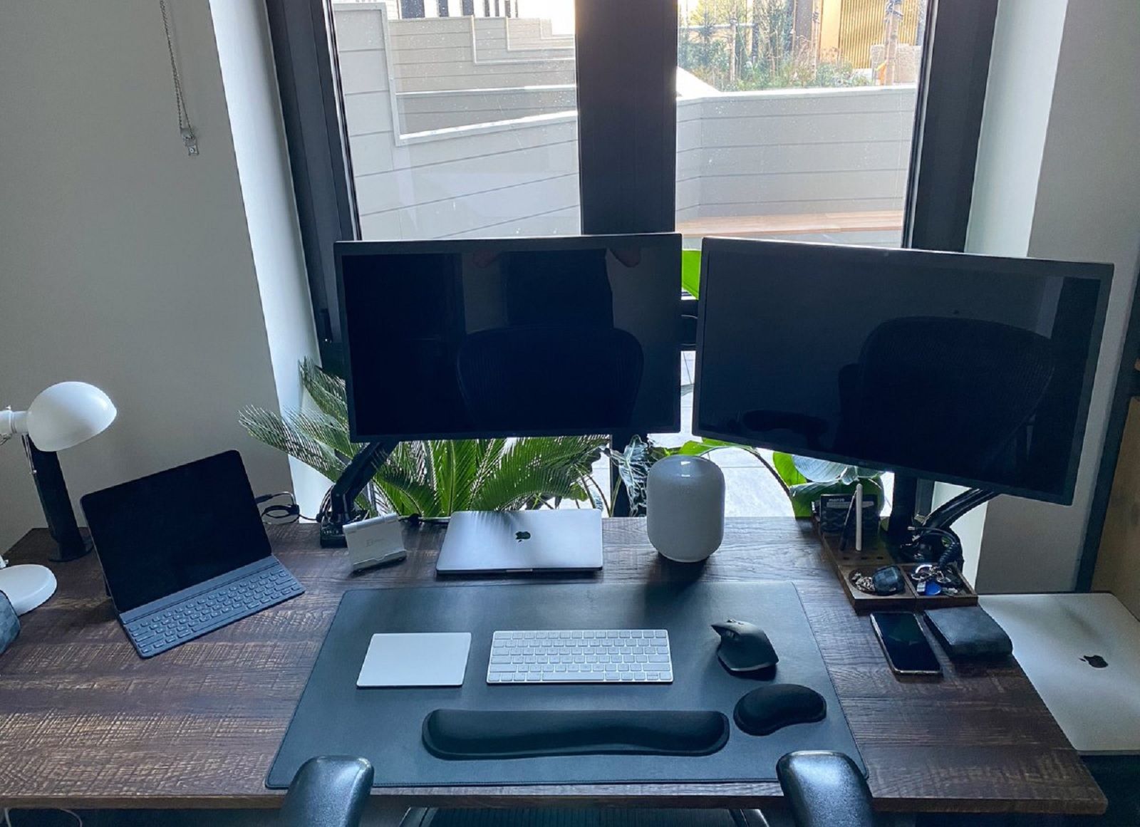 fancy office setup
