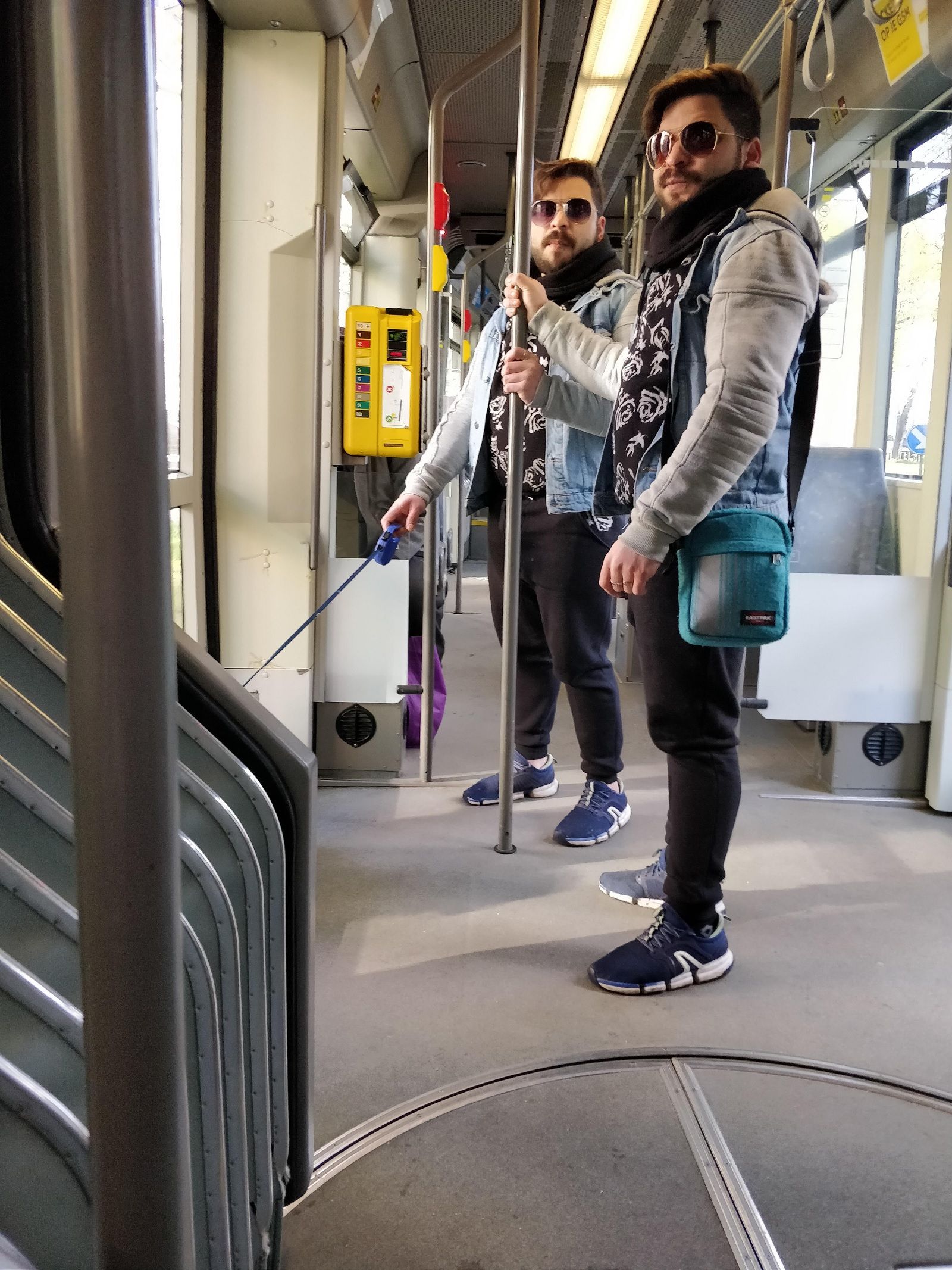 public transport doppelganger again