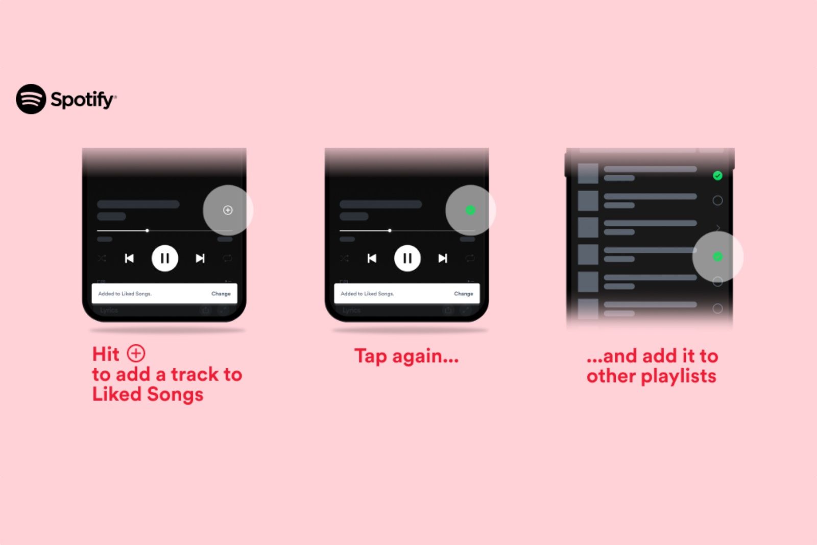 Spotify Plus Interface screenshots