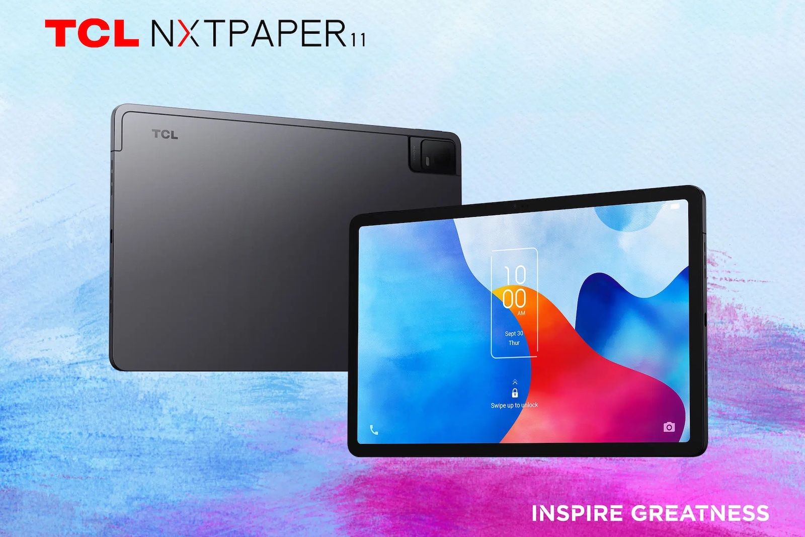 TCL NXTPAPER 11 front and back