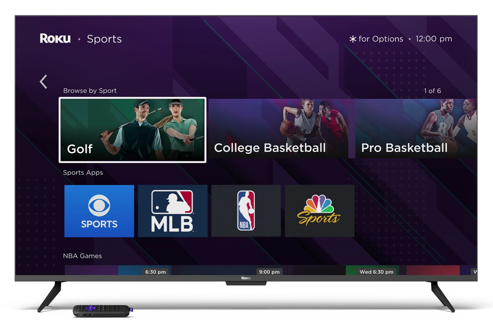 Roku OS 12 Sports Experience