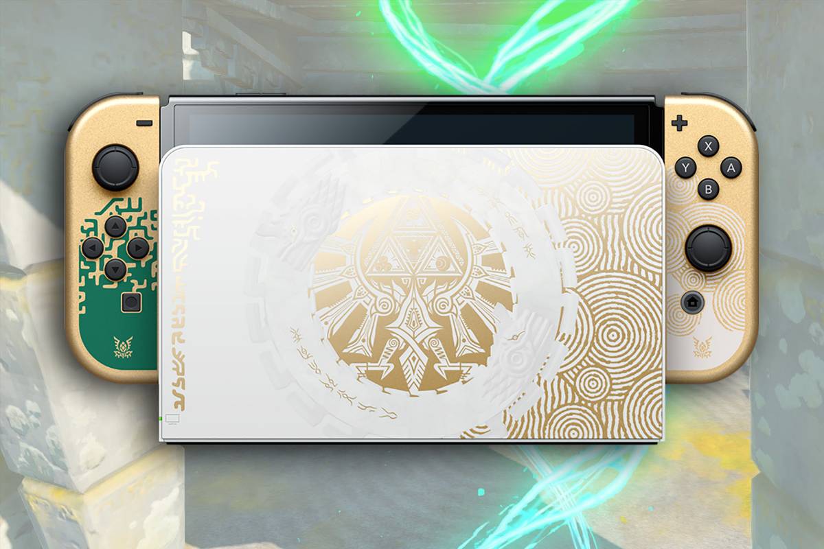 Nintendo Switch OLED Zelda Edition looks great but there's one thing ...