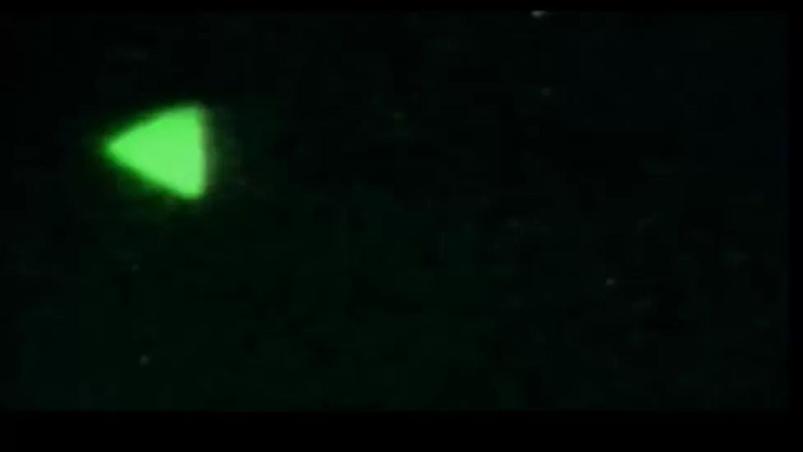 UFO in night vision