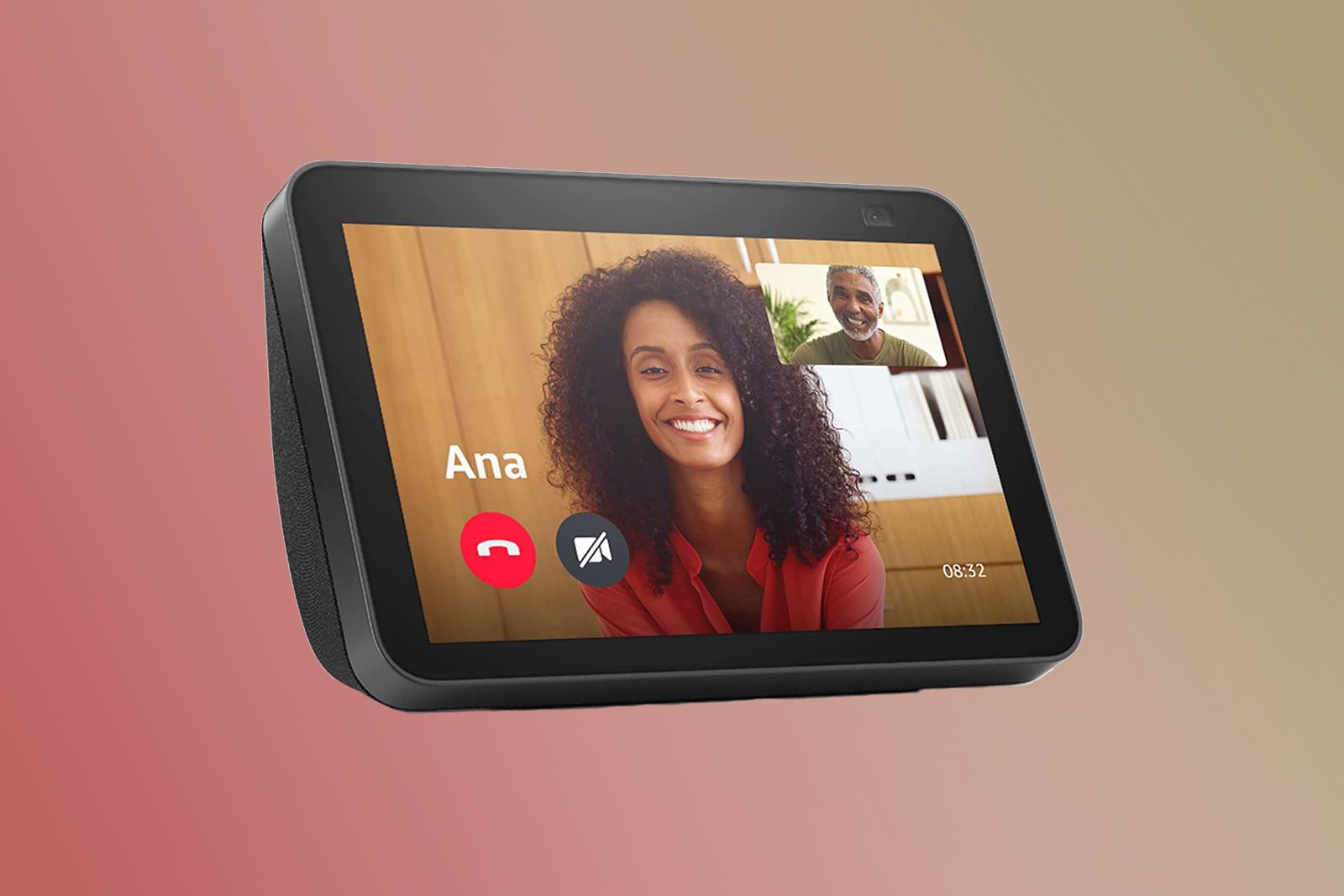 Echo Show 8 (2da generación, edición 2021) - Pantalla HD inteligente con  Alexa y cámara de 13 MP - Blanco