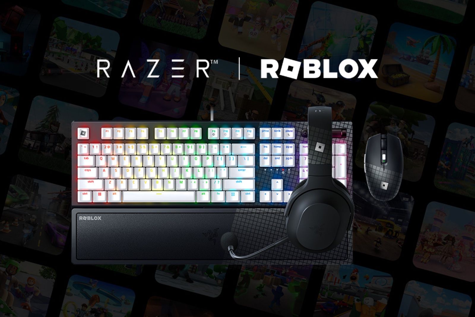 Razer goes all-in on Roblox with a trio of licensed accessories