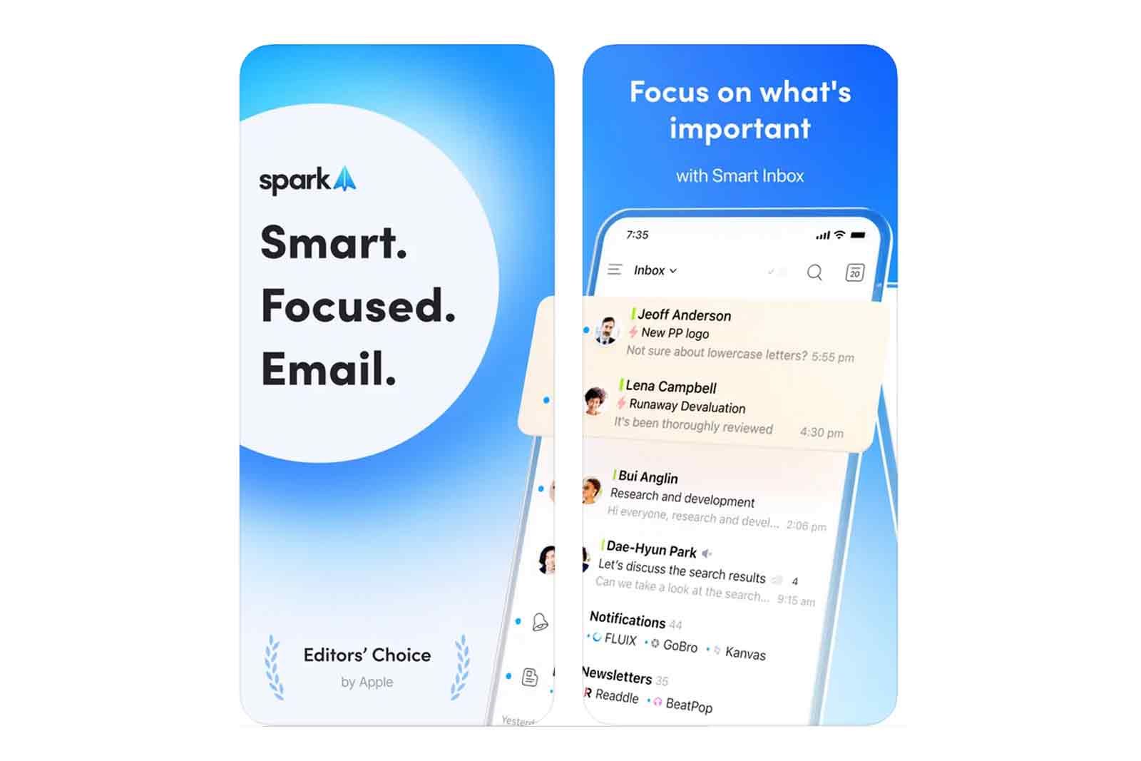 Spark email