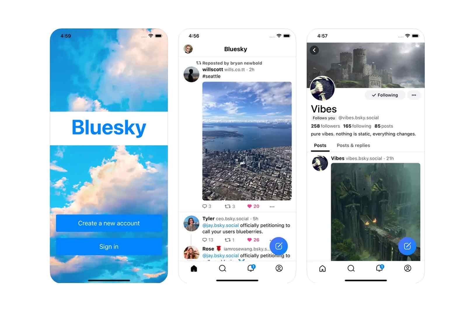 Twitter alternatives Bluesky