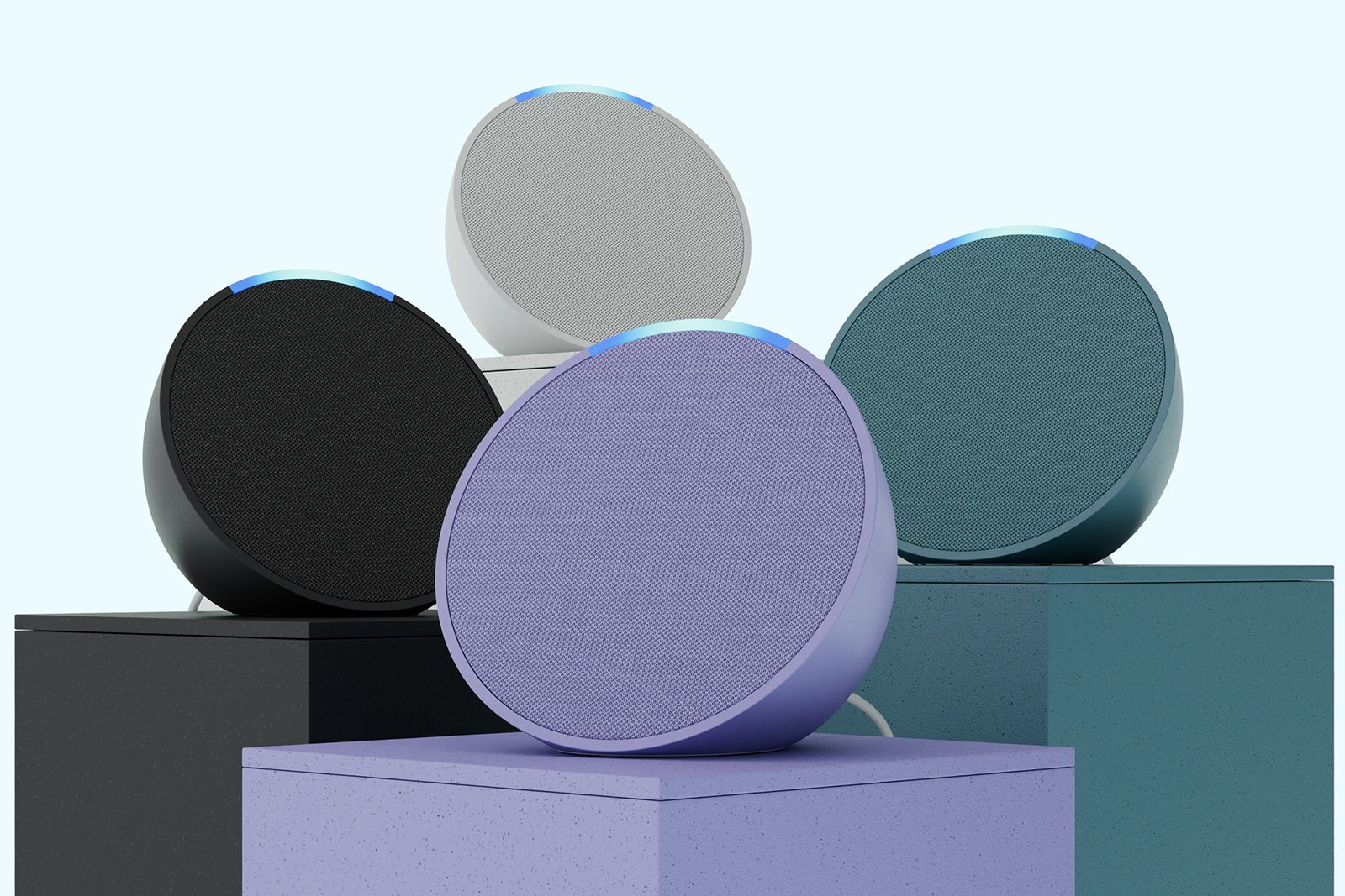 ECHO DOT 5 BOCINA INTELIGENTE COLOR AZUL MARINO