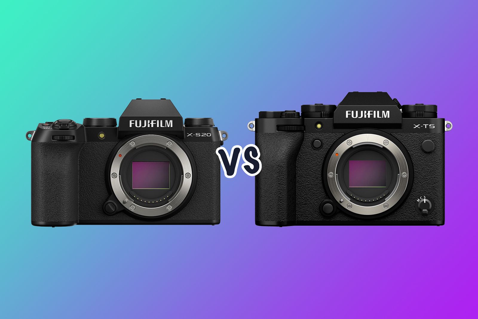 Fujifilm X-S20 vs X-T5