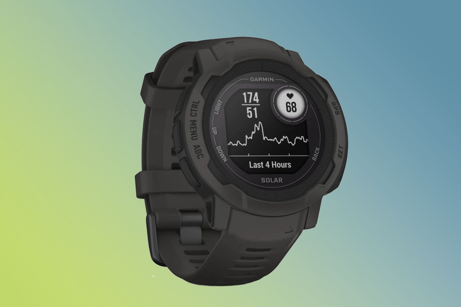 Garmin Instinct® Solar: Camo Edition  Smartwatch con función de carga solar