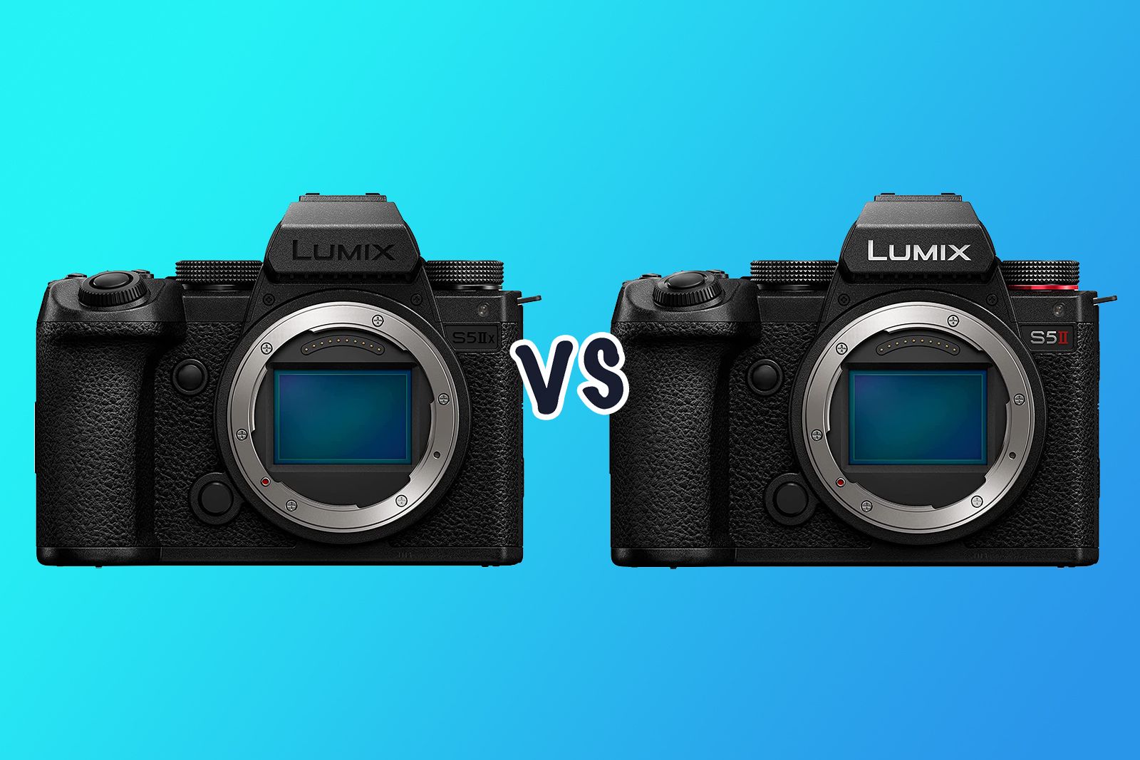 Panasonic Lumix S5IIX vs S5II