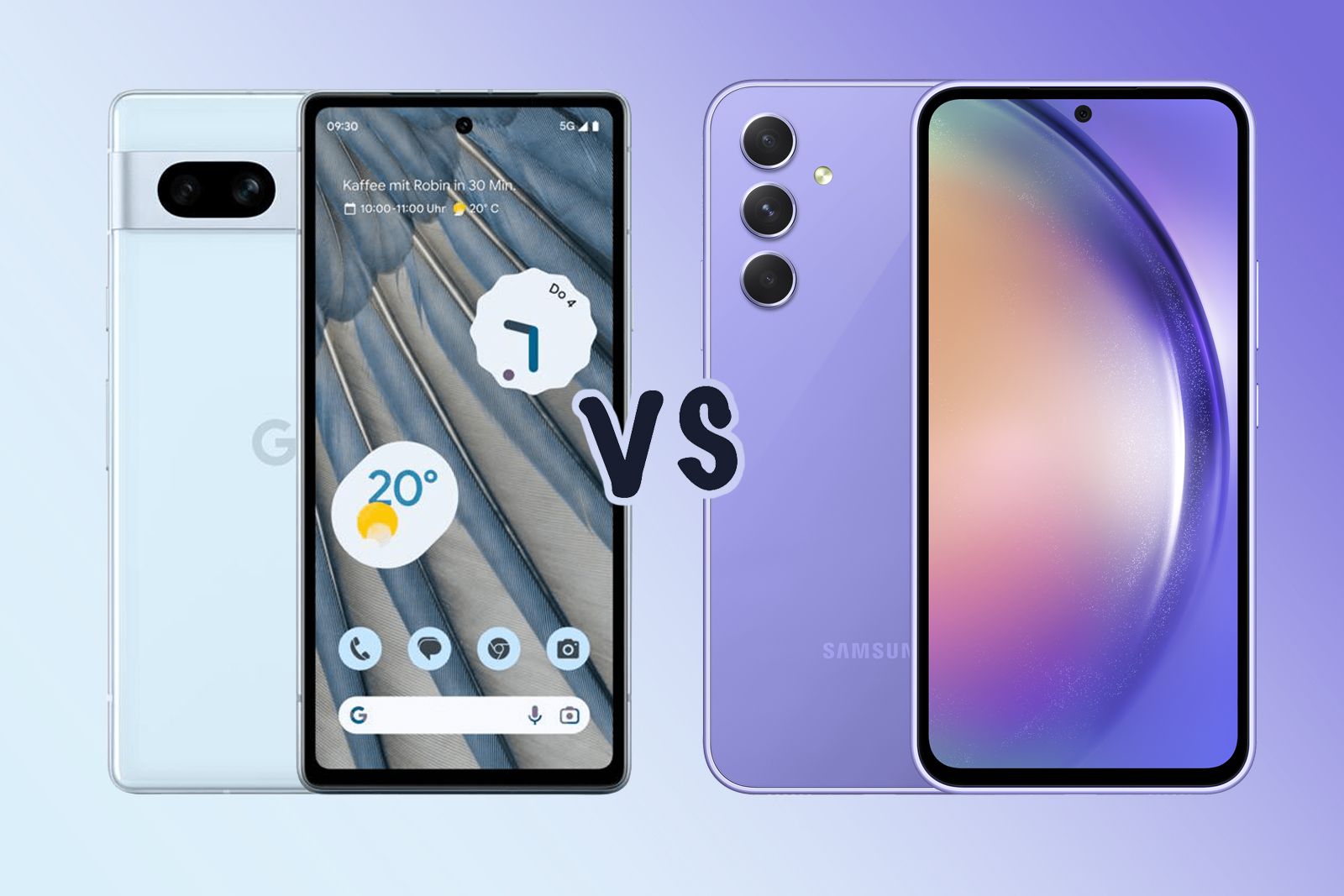 samsung galaxy a53 5g vs google pixel 7 specs