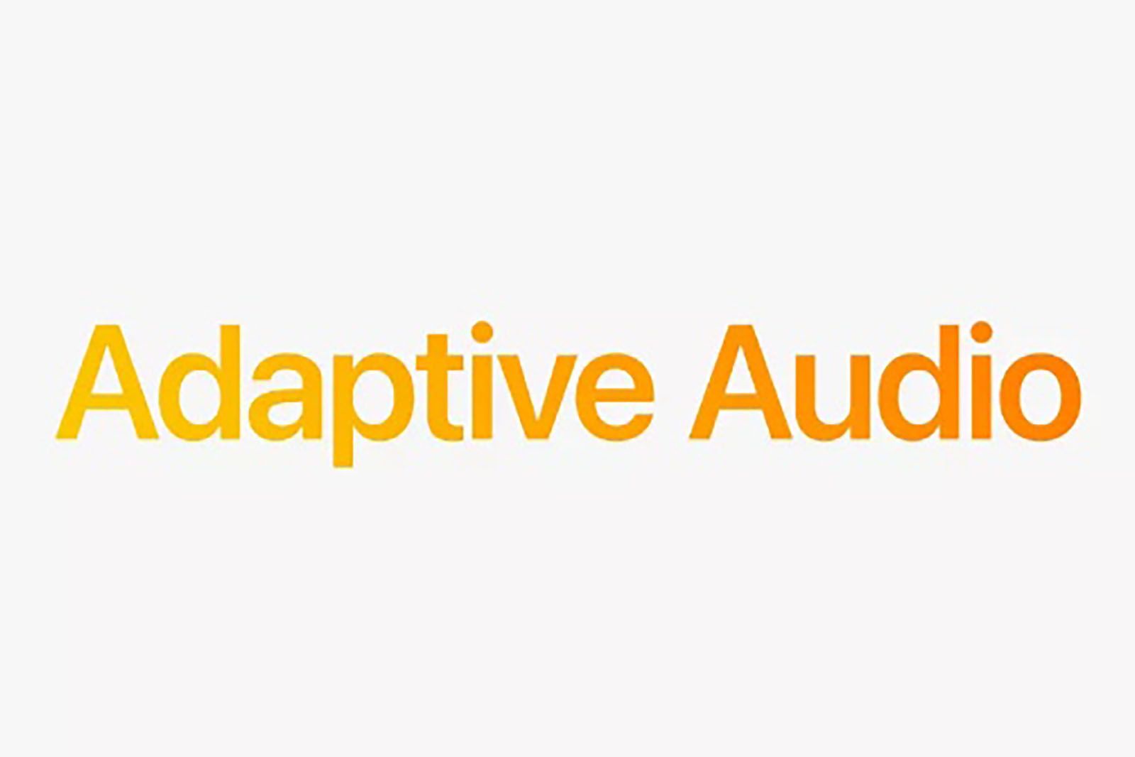 Apple Adaptive Audio