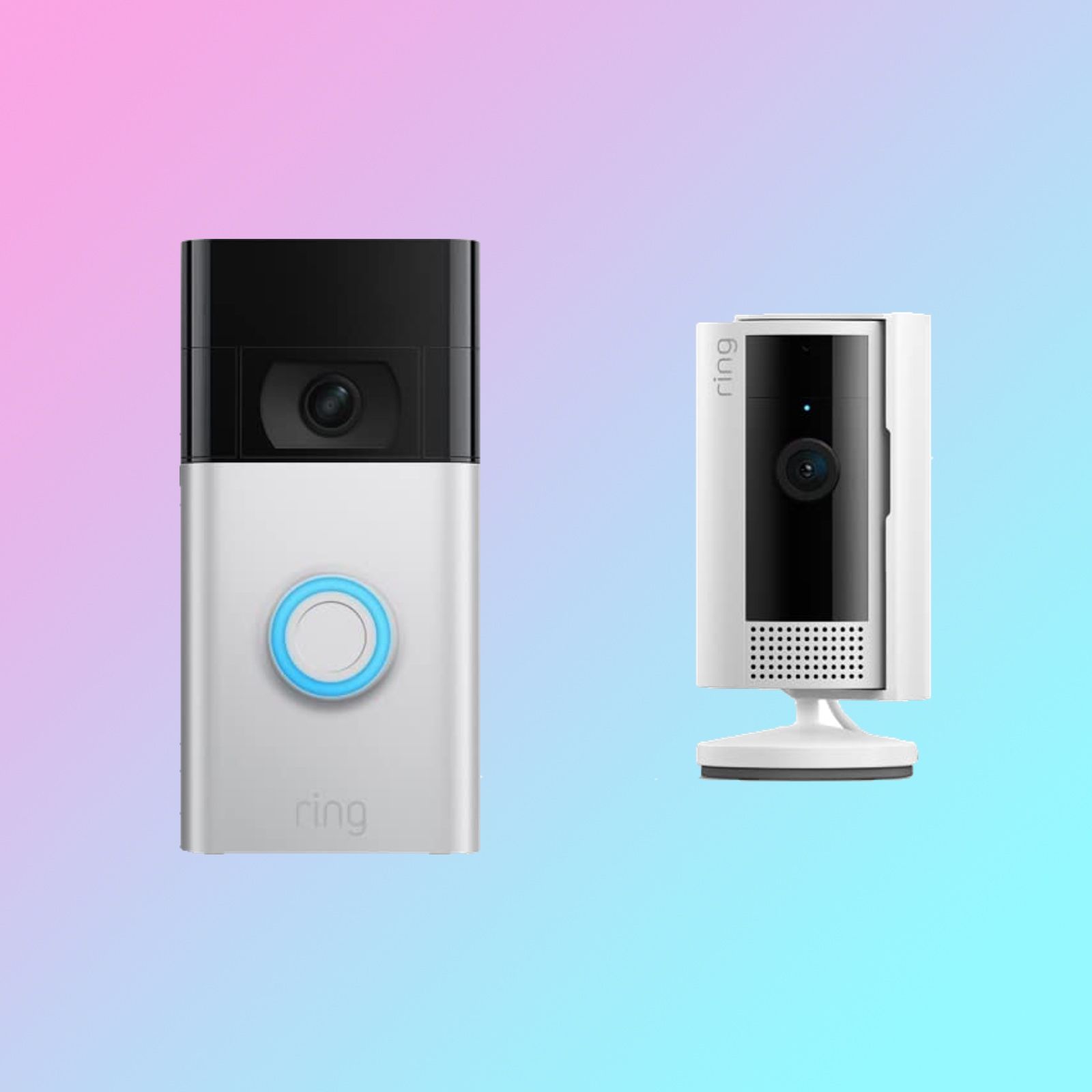 Best Prime Day Ring deals - Ring Video Doorbell + Indoor Cam square