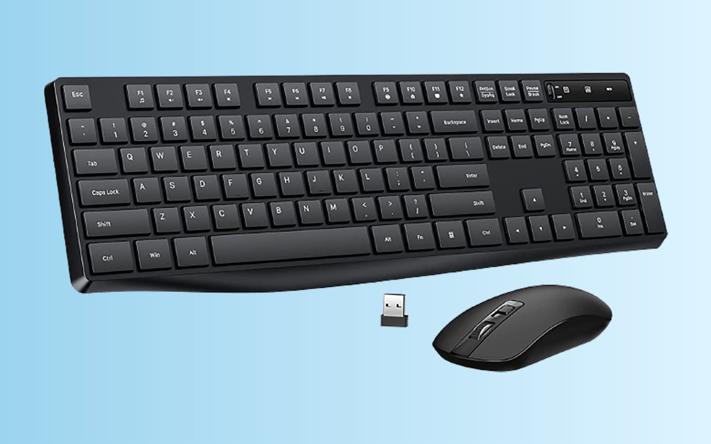 Lovaky Wireless Keyboard and Mouse