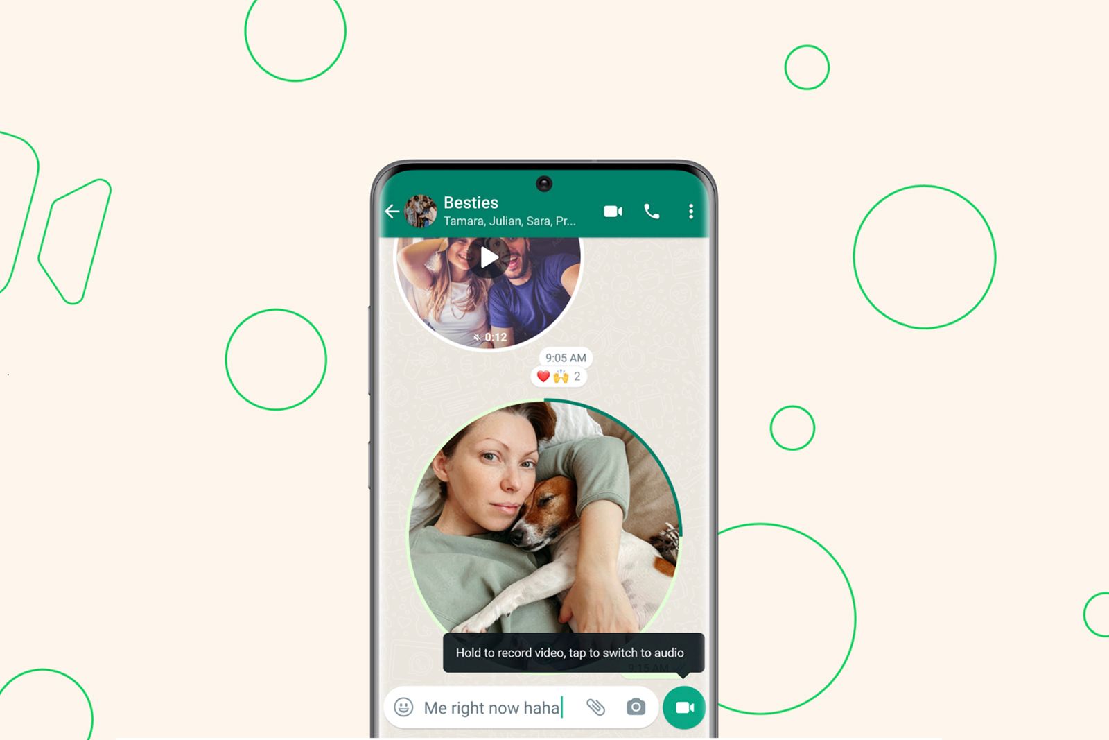 WhatsApp Instant Video Messages are here and this is how to use them