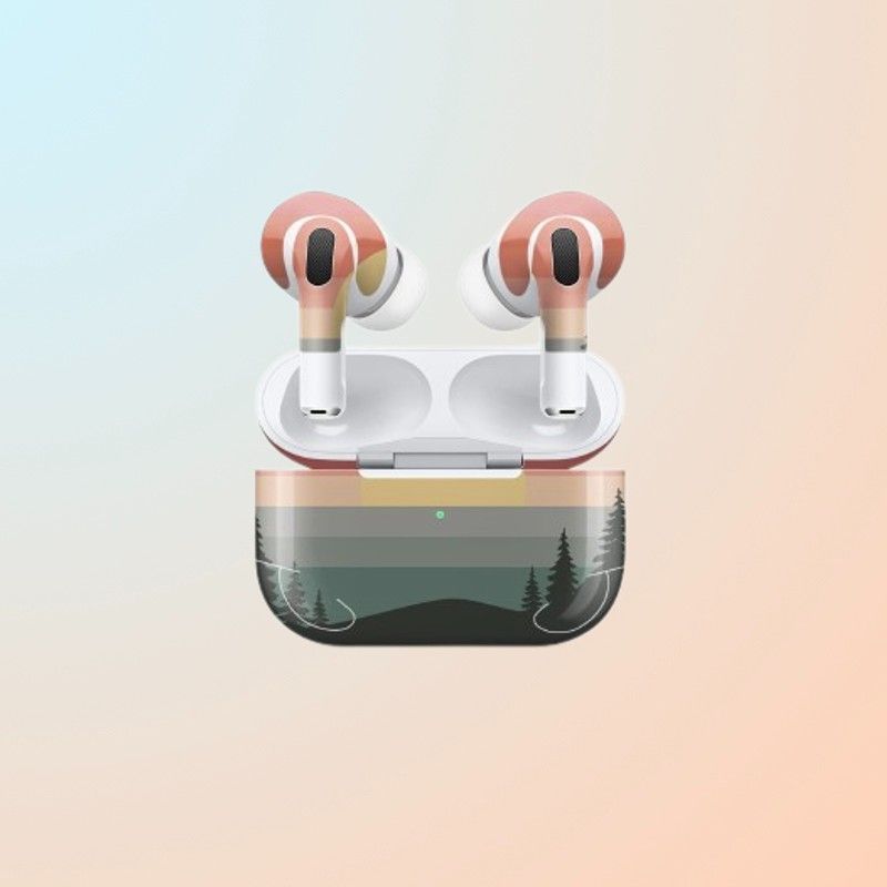 airpods sunset