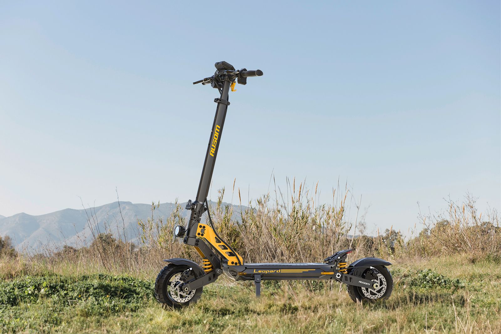 Unleash your inner adventurer with the Ausom Leopard off-road electric scooter