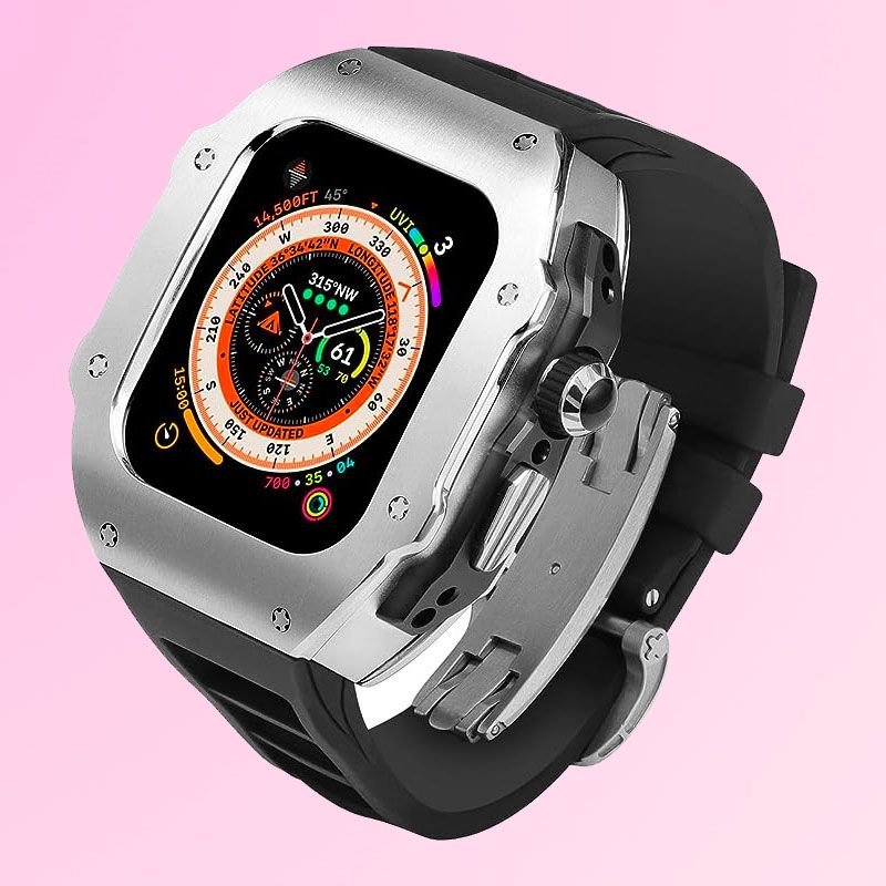 AHNHSKY Stainless Steel case for Apple Watch Ultra 2