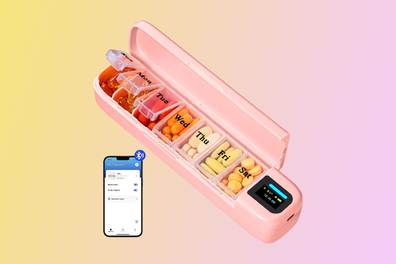 daviky smart pill organiser