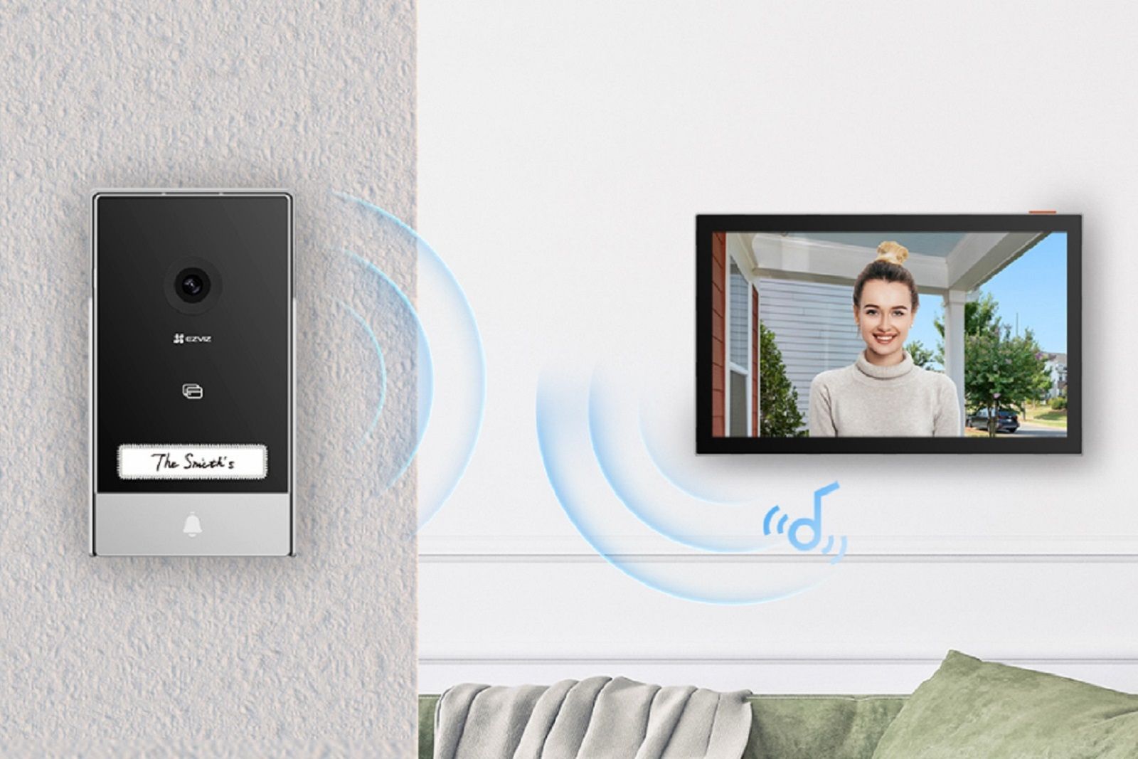 Get more out of your home with the EZVIZ HP7 smart intercom