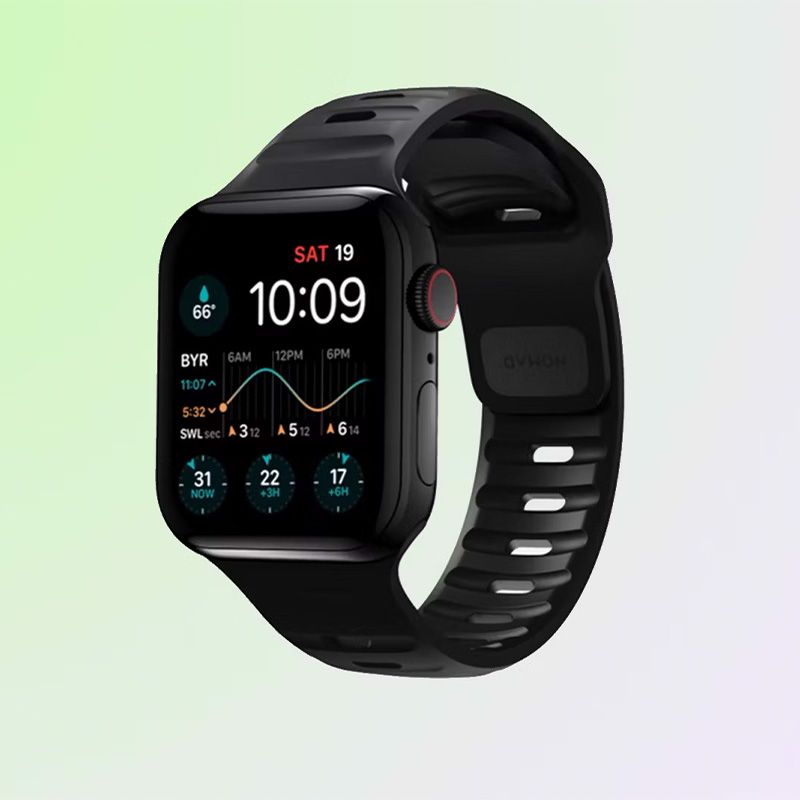 Nomad Sport Band on a gradient background