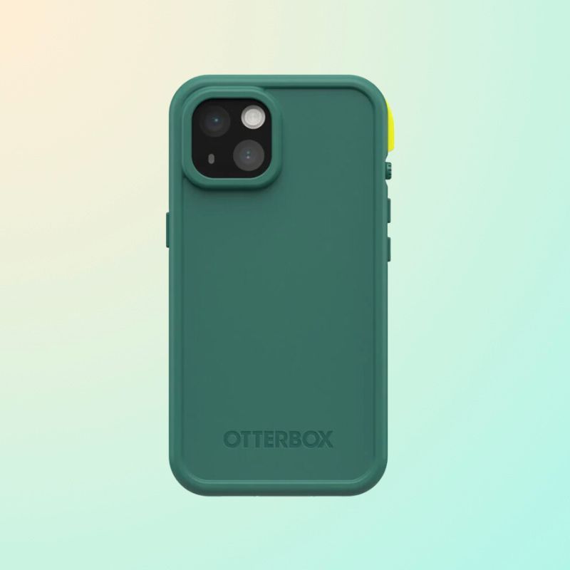 OtterBox Frē Series for MagSafe on gradient background