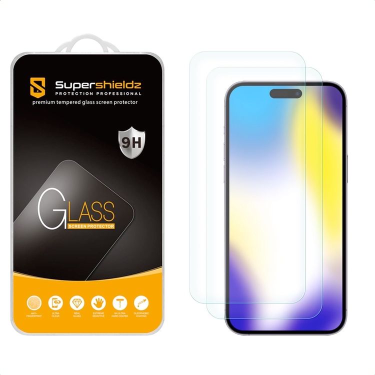 Supershieldz screen protector for iPhone 15 Pro max