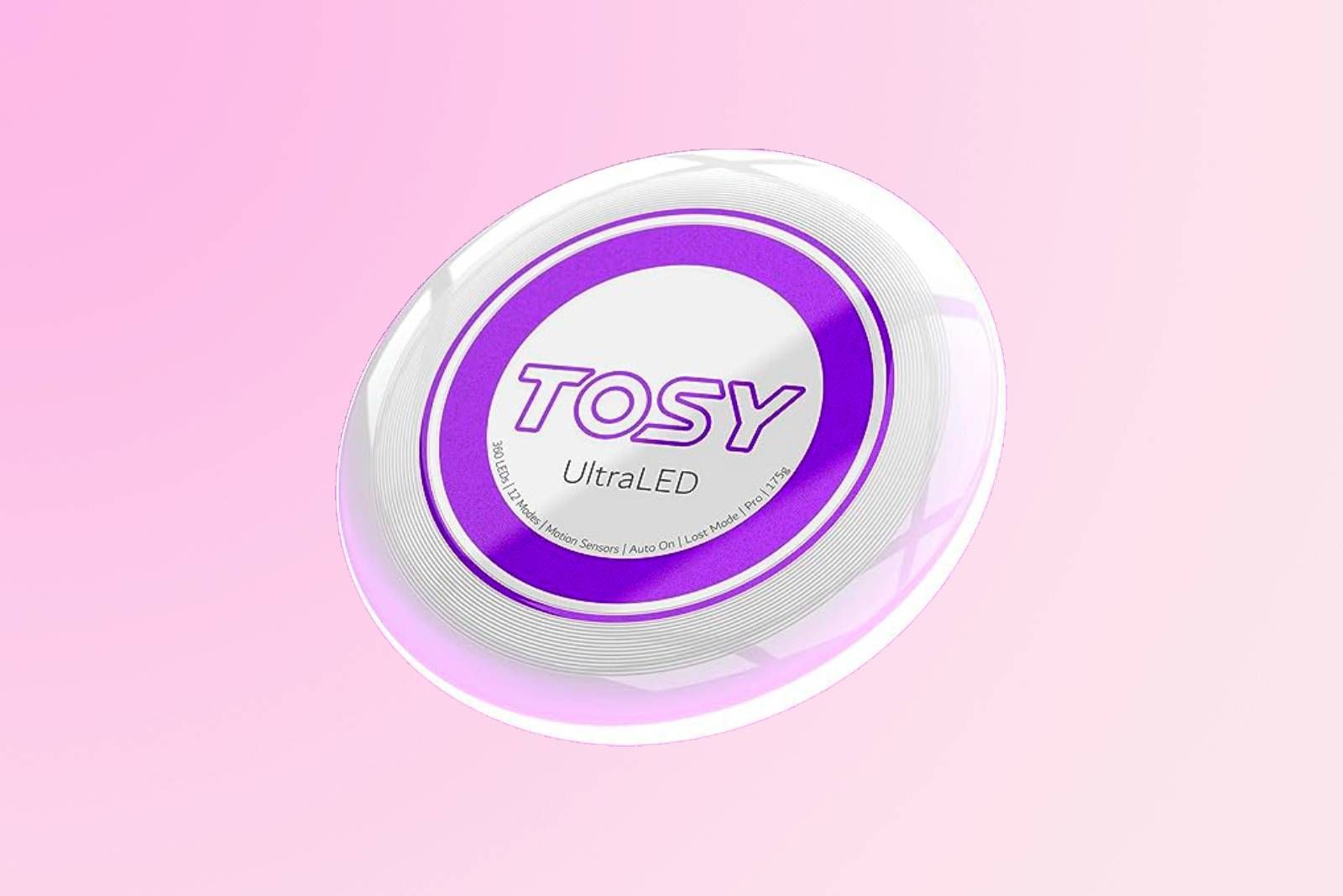 TOSY Flying Disc on gradient background