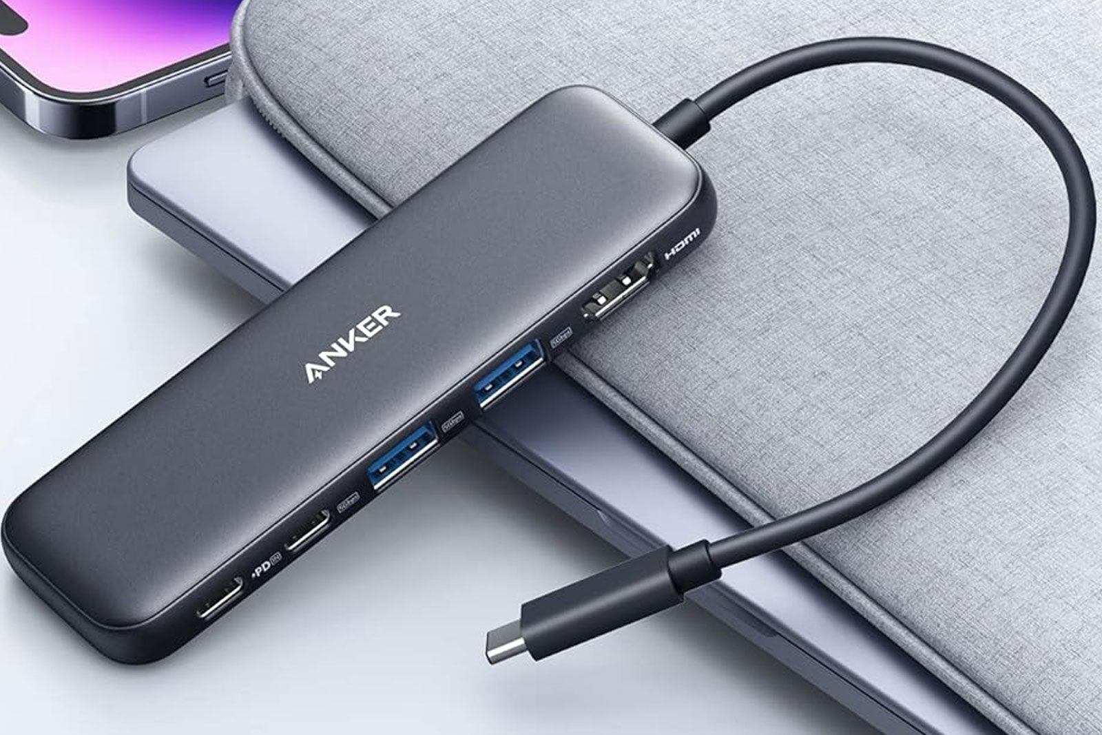 This 5-In-1 Anker USB hub does it all for just $18