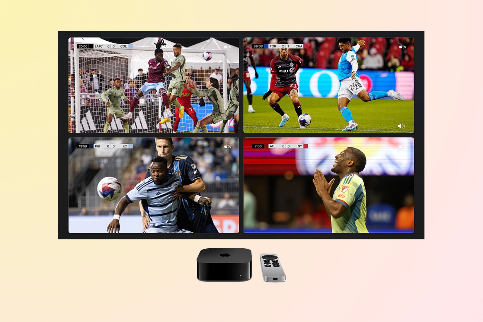 Apple TV 4K with multiview