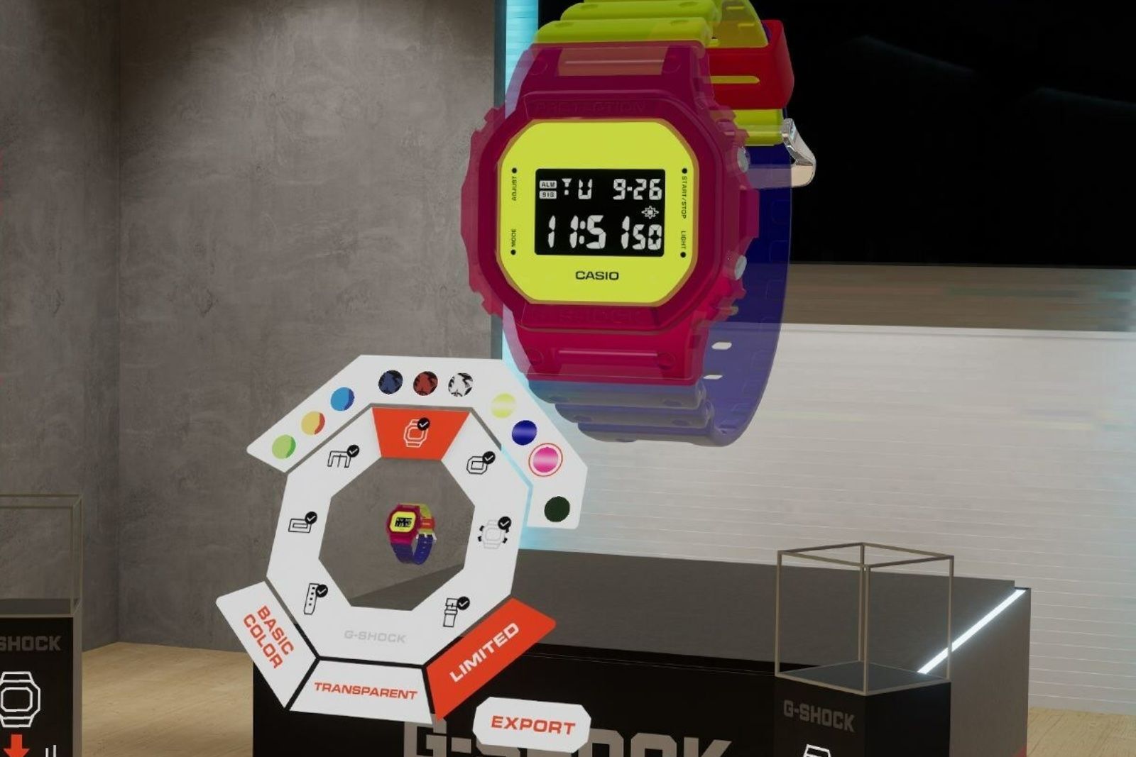 Casio Metaverse G-Shock Store