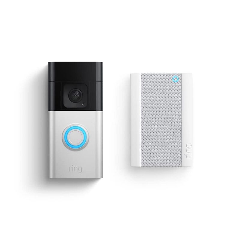 ring battery doorbell plus with ring chime pro bundle