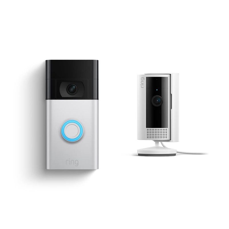 ring video doorbell second gen with ring indoor cam bundle