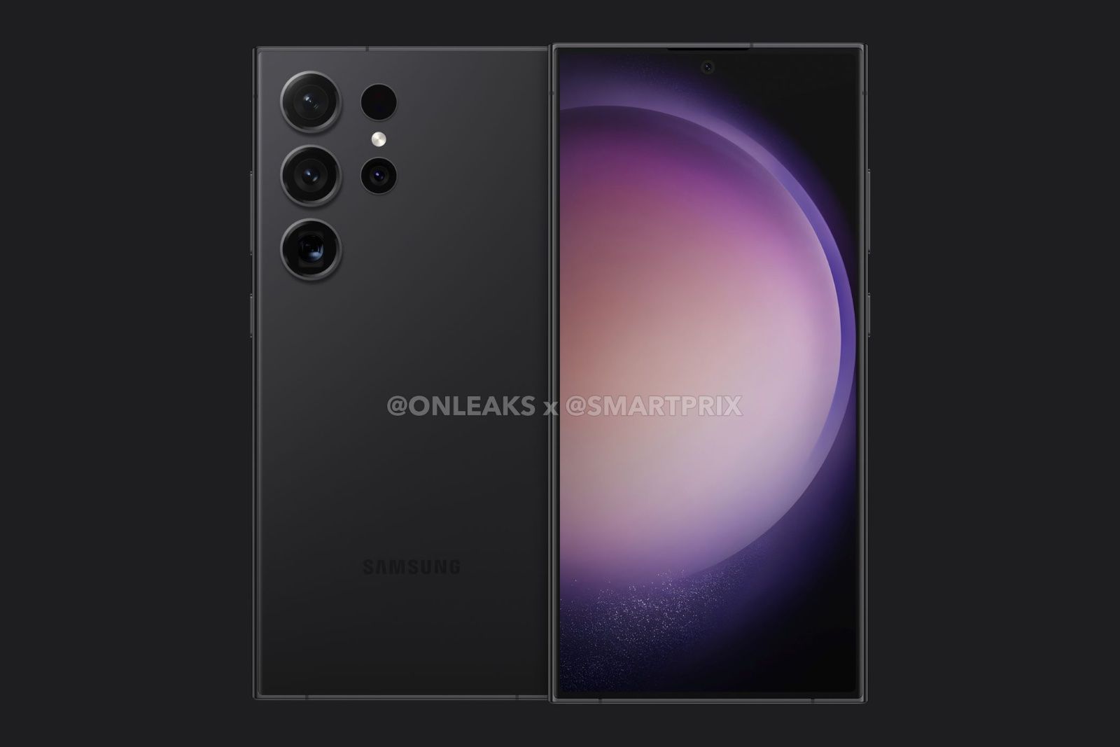 Samsung Galaxy S24 Ultra renders
