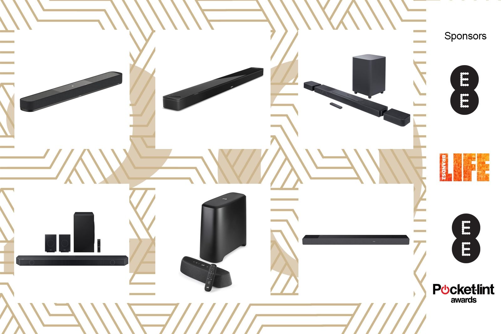 Here are the EE Pocket-lint Awards 2023 nominees for Soundbar of the Year