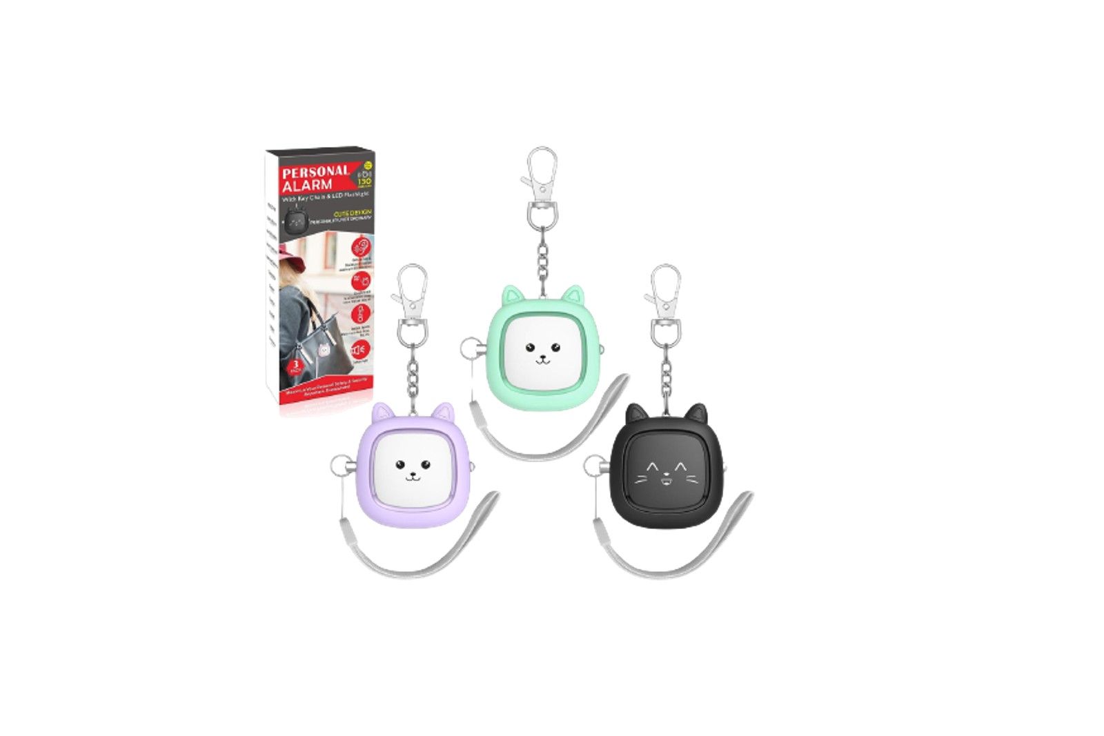 Ahh!-larm Keychains - undefined - The Best Wearable Safety Devices For Solo  Travelers