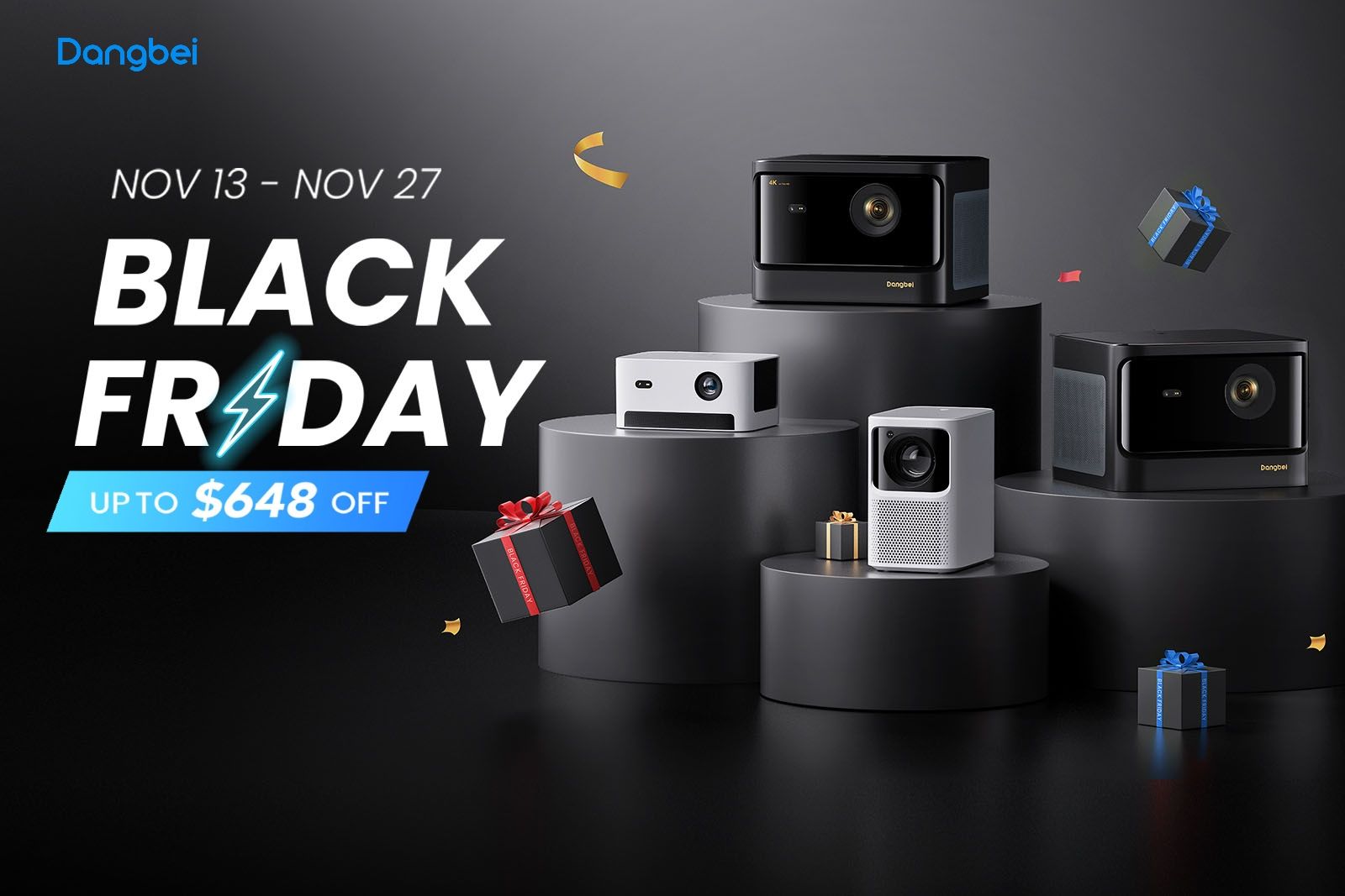 Dangbei’s biggest sale of the year: Smart projectors starting from $289 this Black Friday