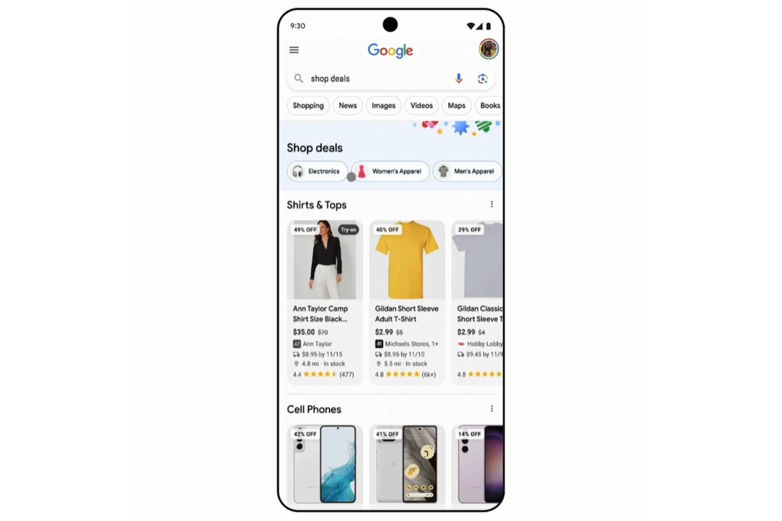 Google Shop Deals 2