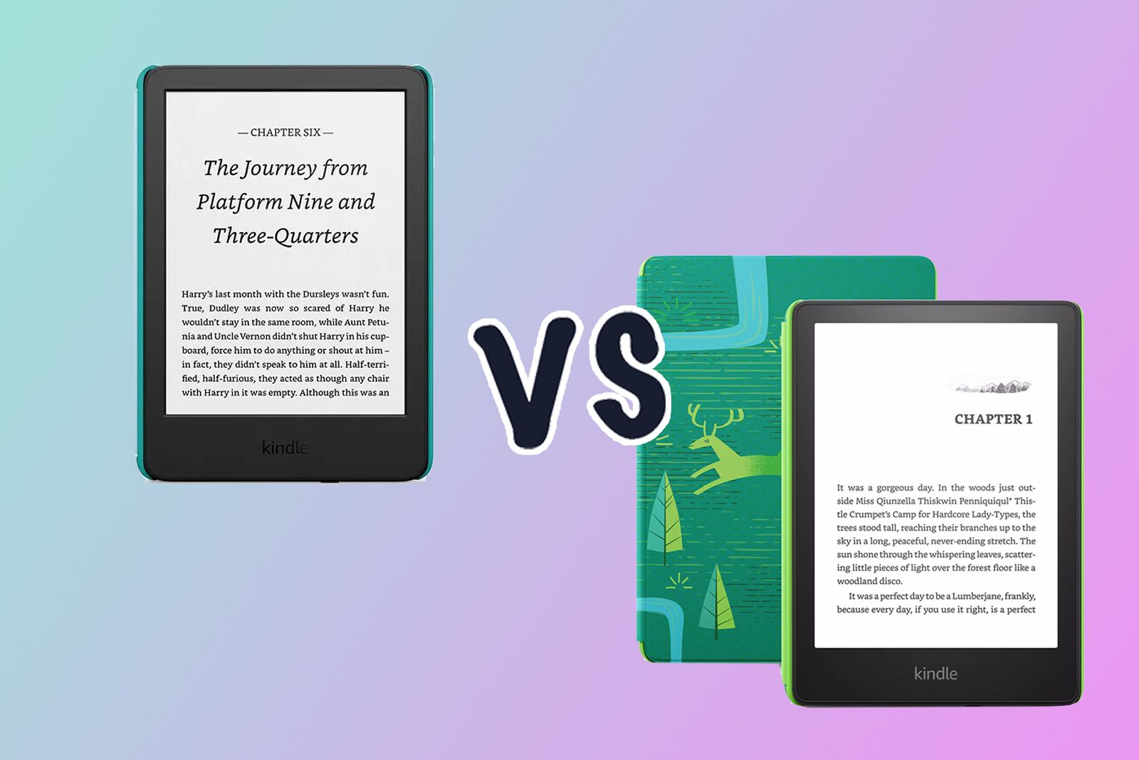 Kindle Kids vs Kindle Paperwhite Kids: What's the difference and what do  you get?