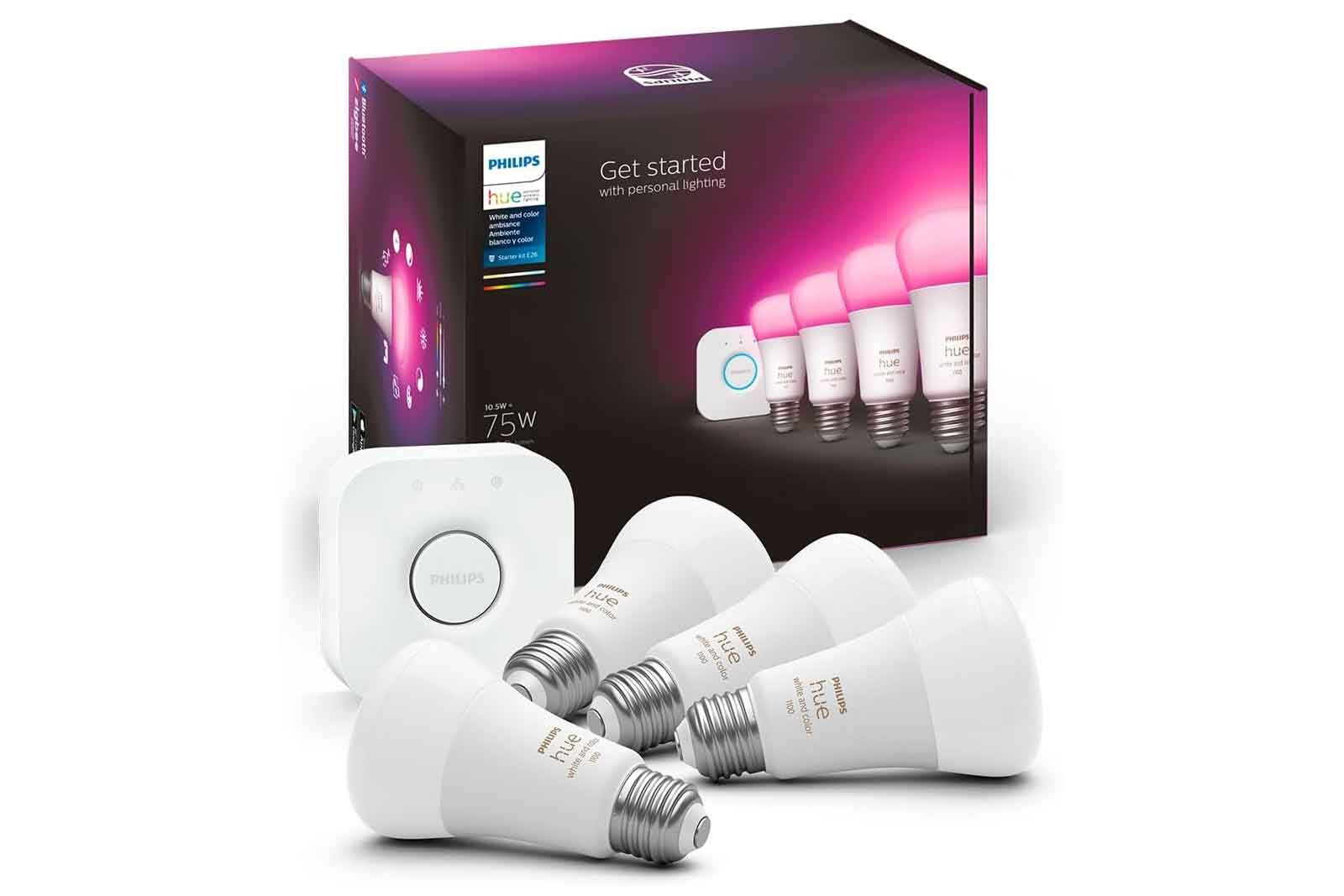 Philips Hue Smart Light Starter Kit 